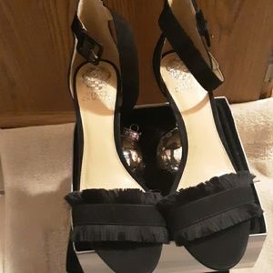 Vince Camuto black sandals